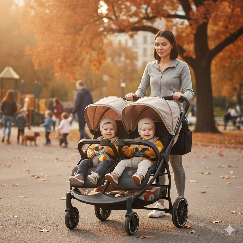 Poussette Double Twin Go