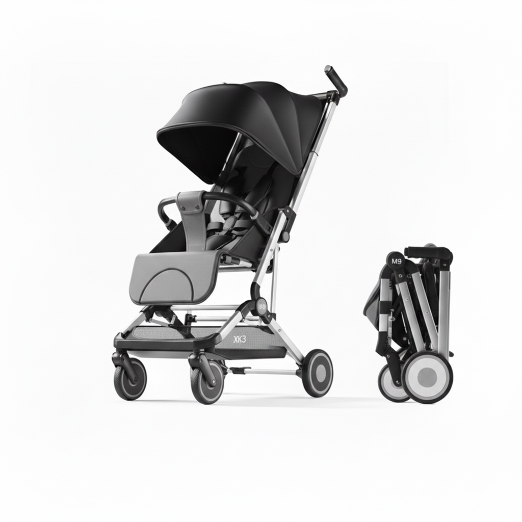 Poussette Compacte Urbaine Ultra-Légère