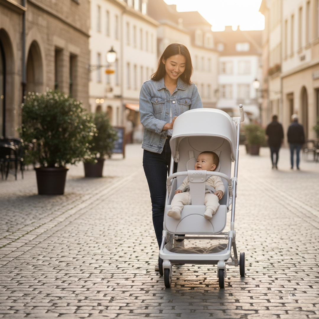Poussette Compacte Urbaine Ultra-Légère