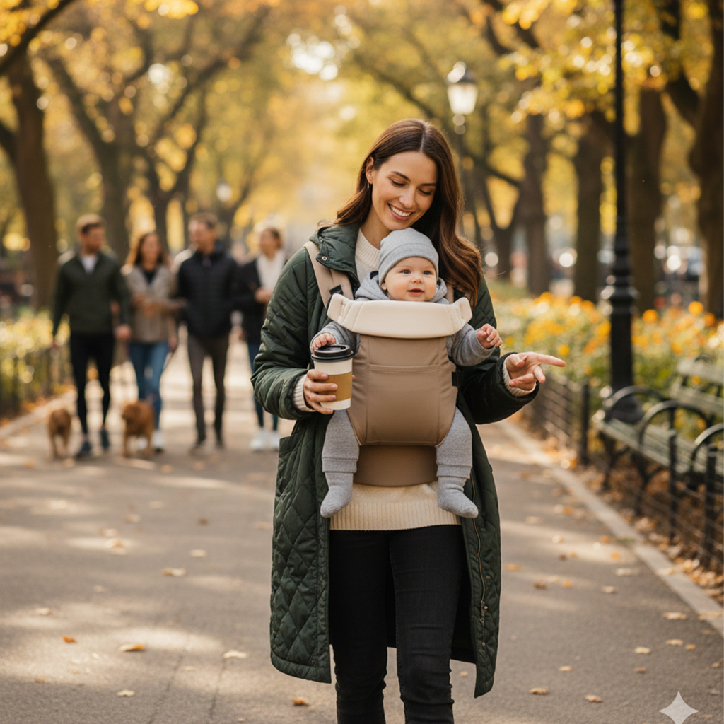 Porte-bébé ergonomique Pure™