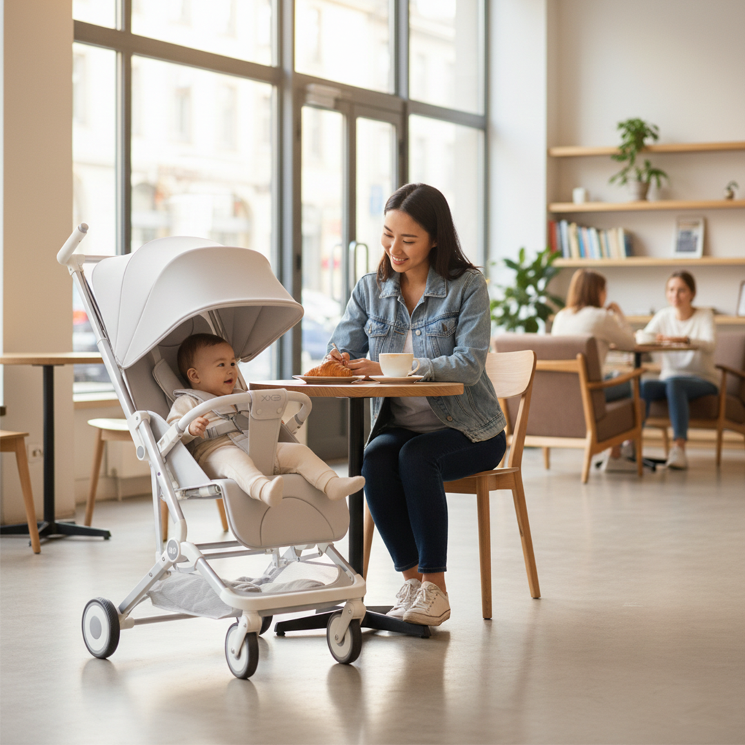 Poussette Compacte Urbaine Ultra-Légère